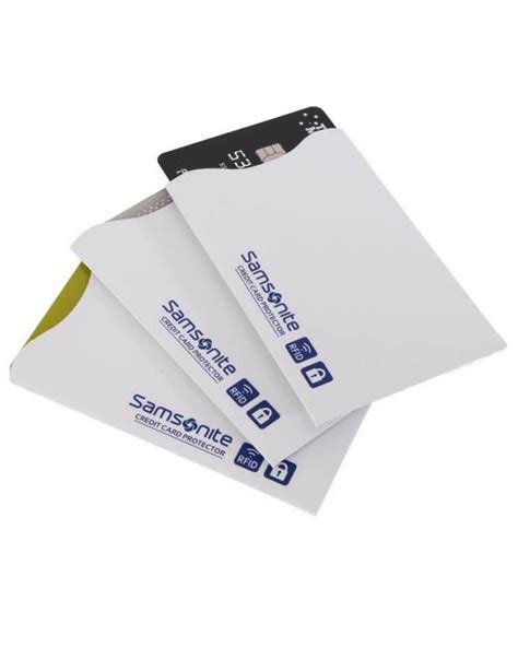 samsonite 3-pack credit card rfid sleeves|rfid card sleeves office depot.